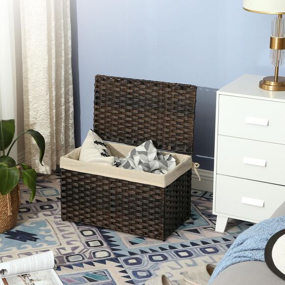 SONGMICS Metal Frame Laundry Hamper - Picture 3 of 7